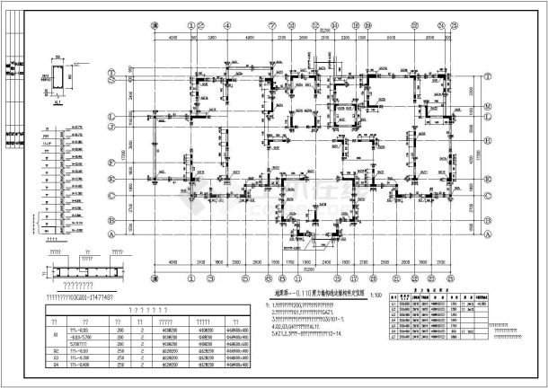 山东12层剪力墙结构住宅全套结构施工图-图一