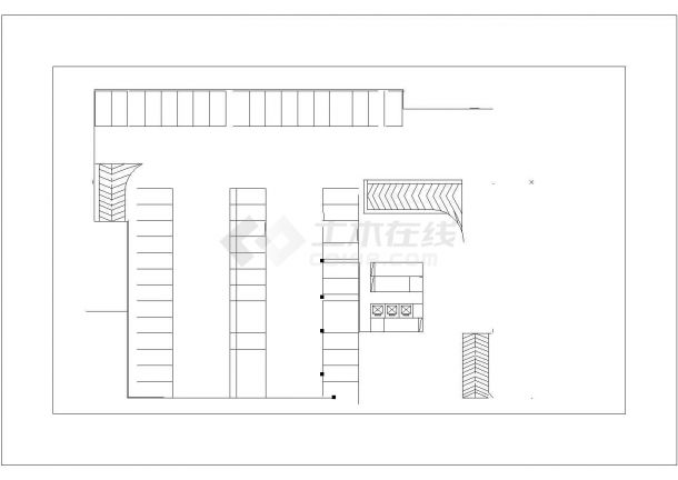 某地大型精致高层办公楼建筑方案图（共14张）-图二