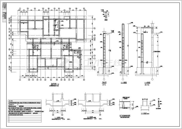 某地26层剪力墙结构住宅全套结构施工图-图一