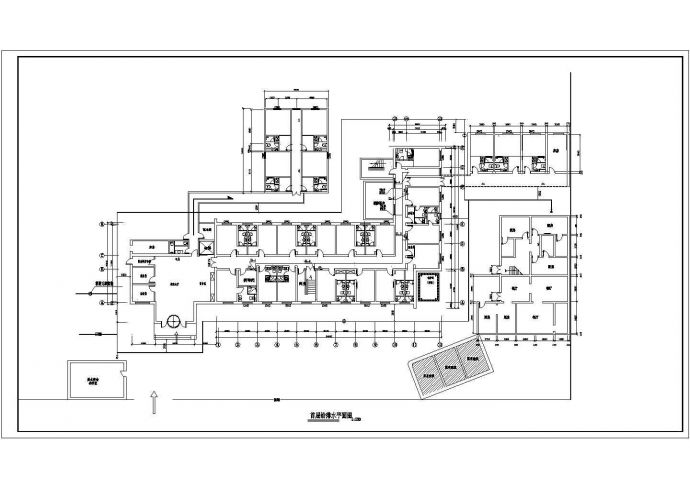 典型汉庭酒店消防工程单项设计施工图_图1