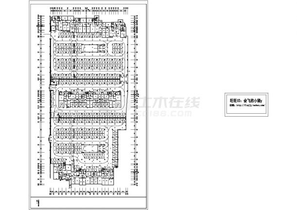 广州某13590平米住宅群地下车库电气施工CAD图（含设计说明）-图一