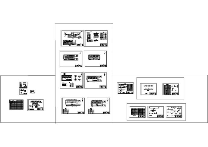 某化水站水处理设计cad施工图纸（大院设计）_图1