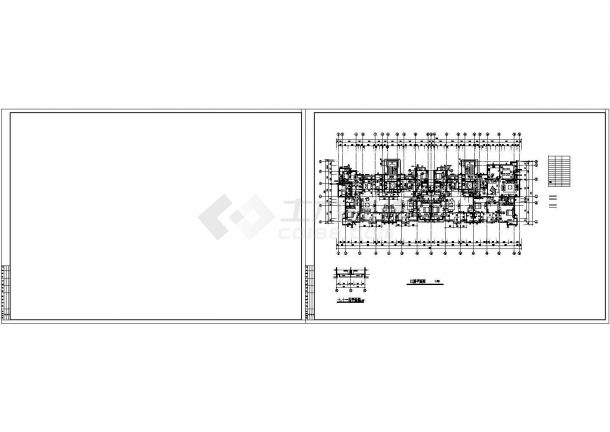 某地大型精美别墅建筑施工图（全套）-图一