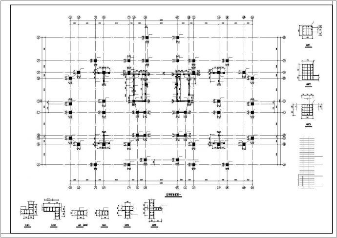 某地大型精美高层办公楼建筑施工图（全套）_图1