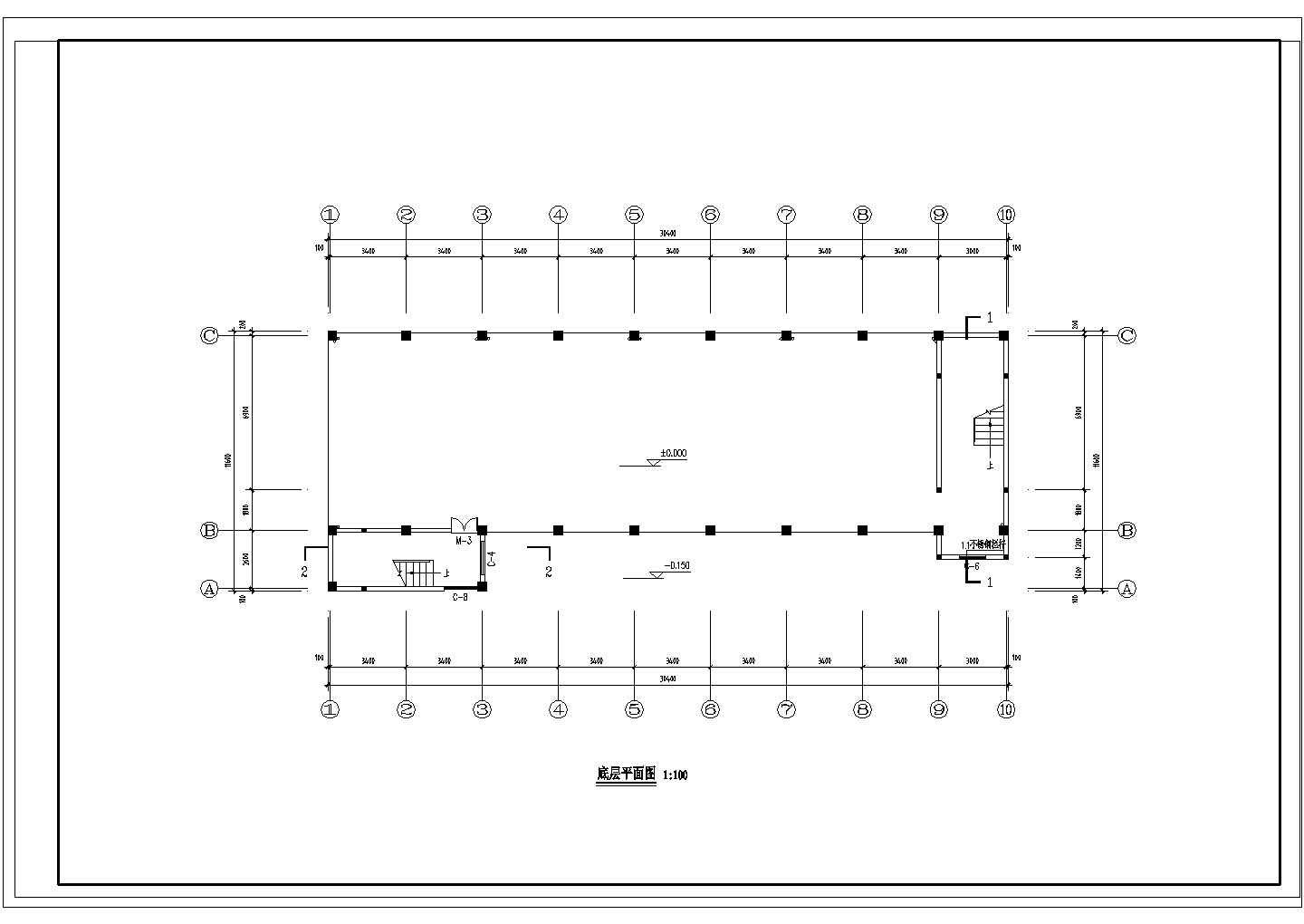 教师宿舍楼建筑方案图（共12张）