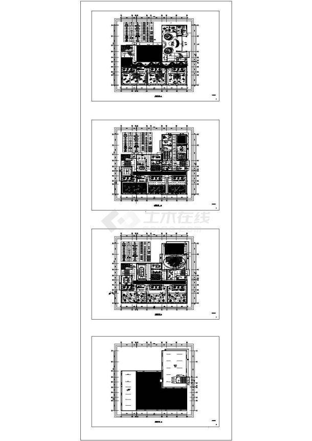 金山某9班全日制幼儿园新建工程--电气-图二