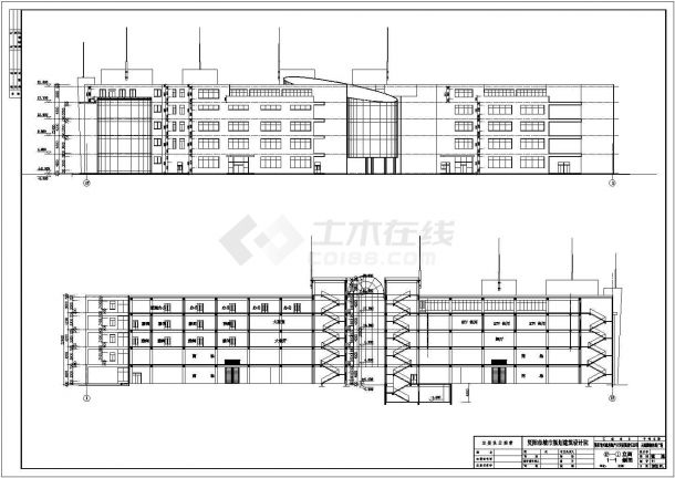 某地大型五层购物中心建筑设计方案-图二