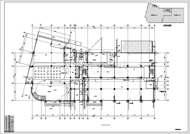 某地大型酒店水电建筑施工图（共18张）-图二