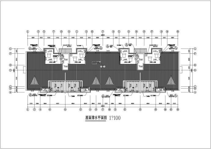 某小区多层住宅楼建筑设计施工图（共13张）_图1