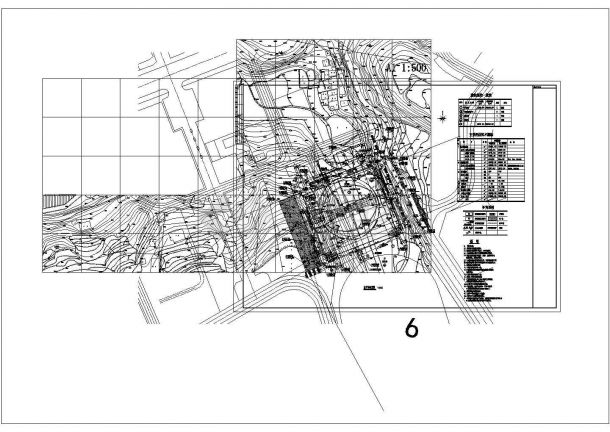 某城市框架结构体育馆建筑设计方案图-图二