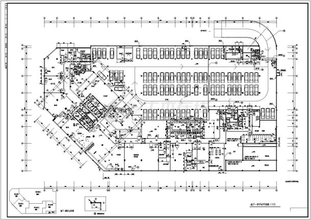 某地5星级酒店施工建筑图（全套）-图一