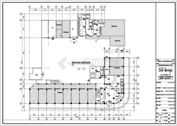 某地大型汉庭酒店建筑施工图（含设计说明）-图一