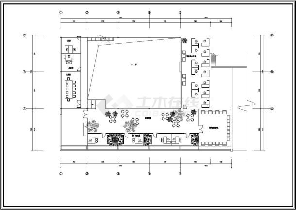 某酒店冷弯薄壁轻钢结构建筑施工图（共13张）-图二