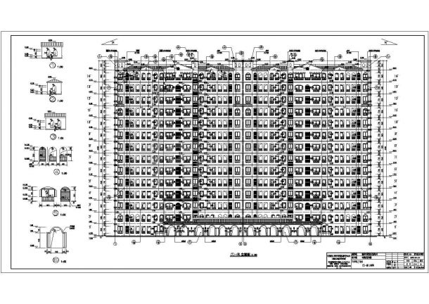 某地14层剪力墙结构住宅建筑施工图-图一