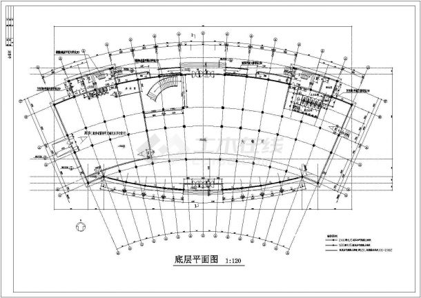 某地上三层框架结构海濱酒店建筑设计方案-图二