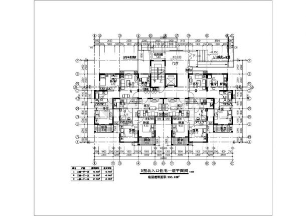 某地高层住宅建筑方案图（共9张）-图二