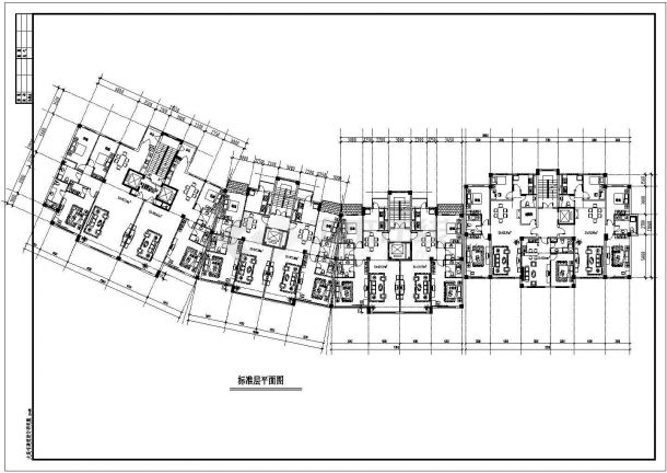 某高层住宅建筑方案图纸（共9张）-图二