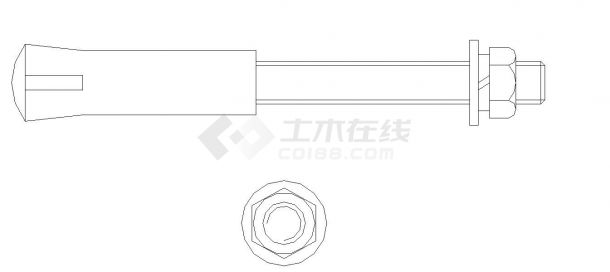 钢膨胀螺栓详图图库-图一