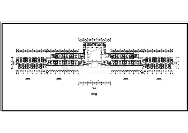 某地精美时尚酒店建筑设计cad图（共11张）-图一