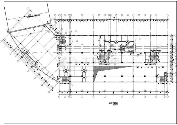 某地大型酒店详细建筑设计图（共16张）-图二