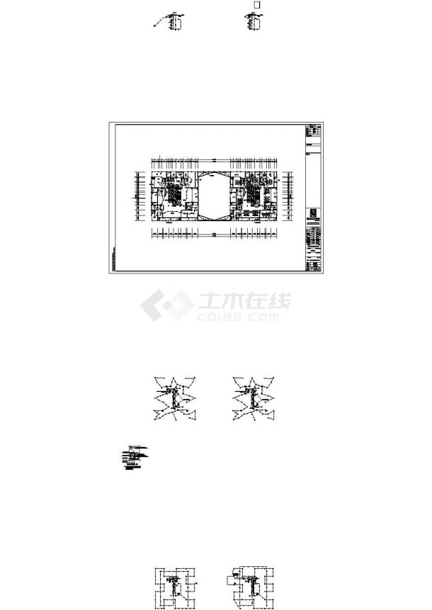 某高层酒店式公寓楼弱电施工图纸（全套）-图二