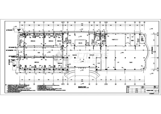 广东某公司工程技术中心（研发楼）技术改造项目施工图（给排水）-图一