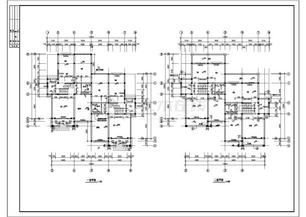 一套大型山体别墅北入口建筑全套施工图（节点详细）-图一