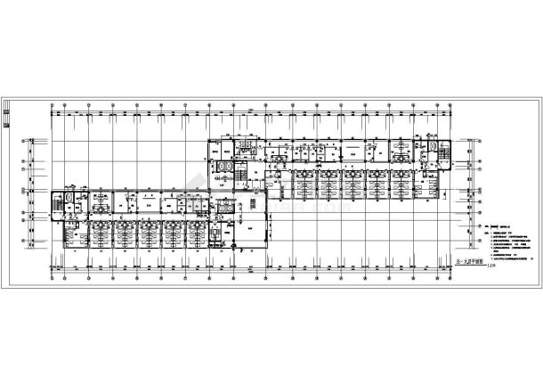 福建某医院十层框剪结构门诊楼建筑设计方案图-图二