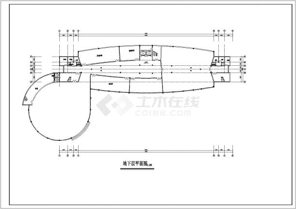 收藏较多的酒店建筑设计方案图（共14张）-图一