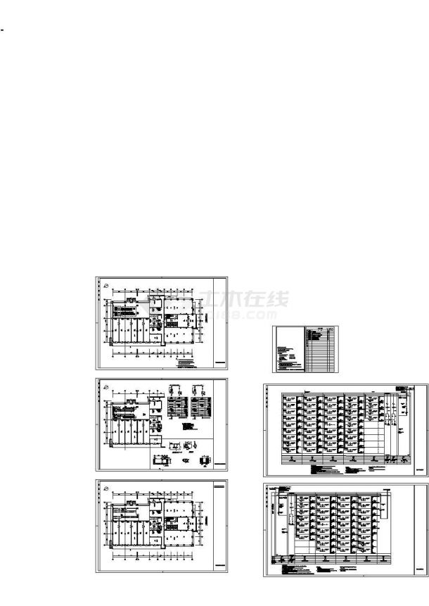 [湖北]专用配电室电气设计施工图30张-图二