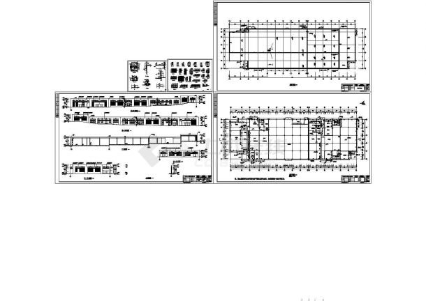 某商业建筑中央空调群控系统cad施工设计图（含大样图）-图二