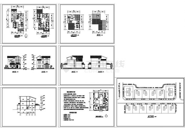 淮安市教育研究院有限公司建筑设计CAD施工图-图一