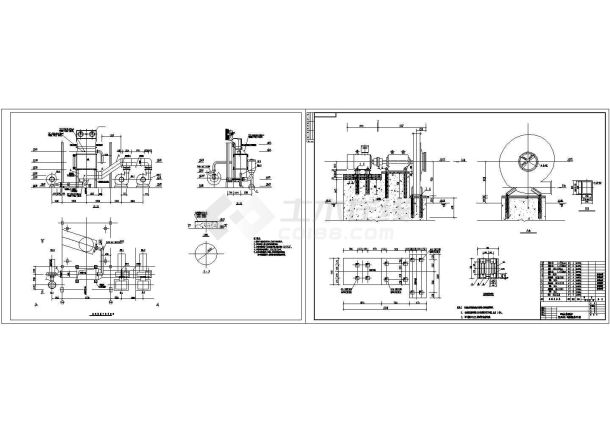 CO余热锅炉送风机-3基础条件图-图一