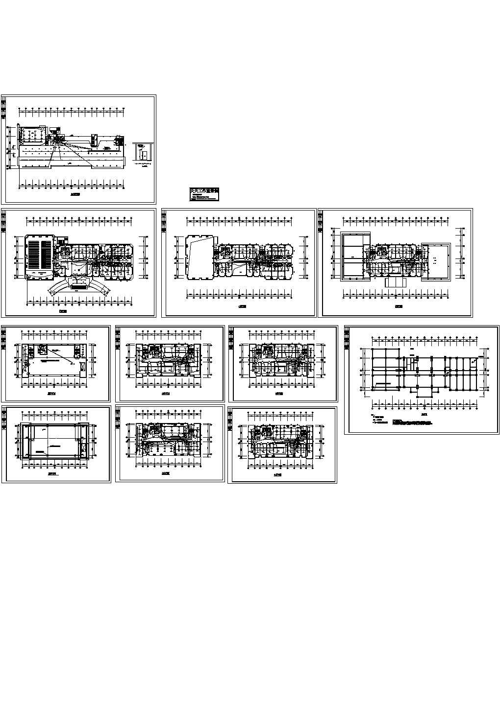 管理楼电气图纸CAD图