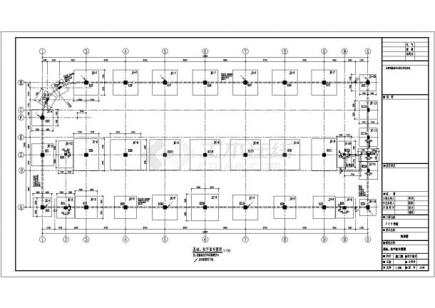 【5层】6224.92平米实训楼设计施工图（招标文件99页,建筑CAD图、结构CAD图，（楼梯，卫生间详图）,工程量计算）-图二