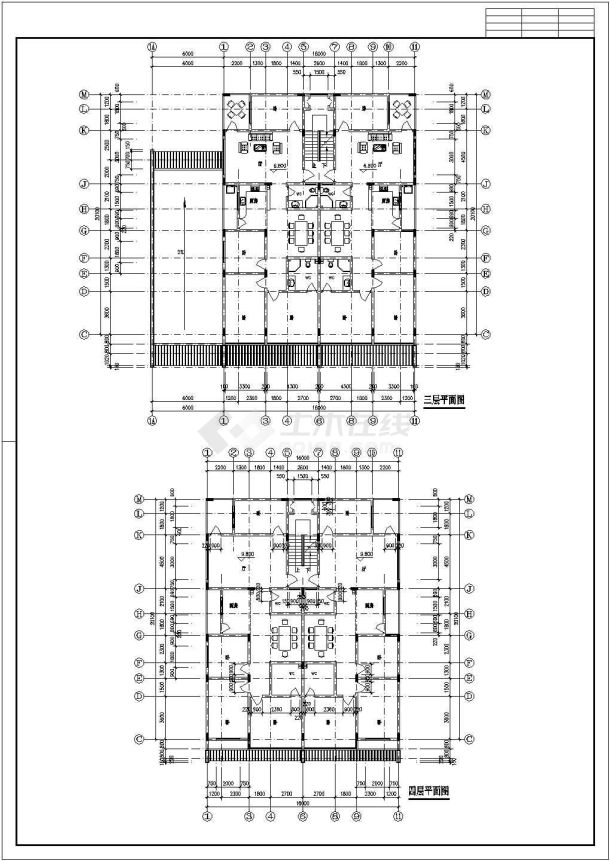 一套详细徽派商住建筑图（共9张）-图二