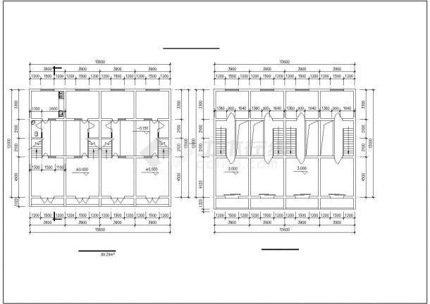 比较详细的一套仿唐民居建筑图（共11张）-图二