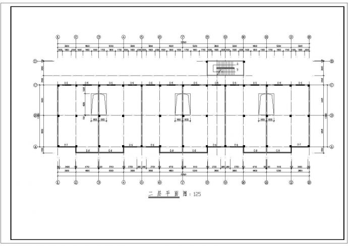 彭泽商住楼建筑施工图纸（含设计说明）_图1