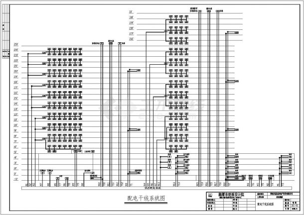 某地区三十层住宅楼电气强弱电设计图-图二