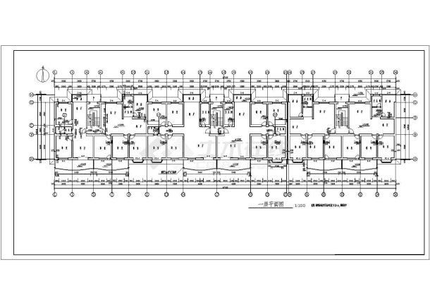  Full set of construction drawing of multi-storey residential building in a detailed community - Figure 1