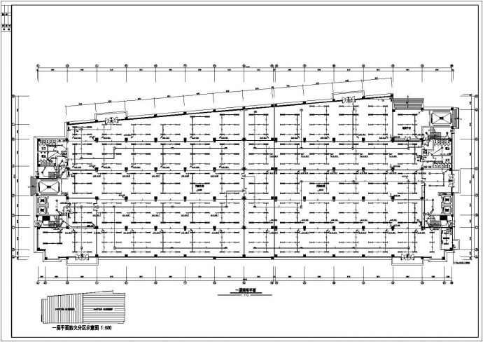 某地八层框架丙类厂房电气施工图纸_图1