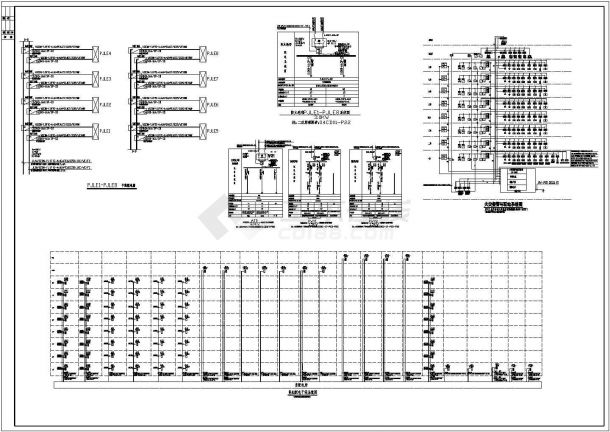 某地八层框架丙类厂房电气施工图纸-图二