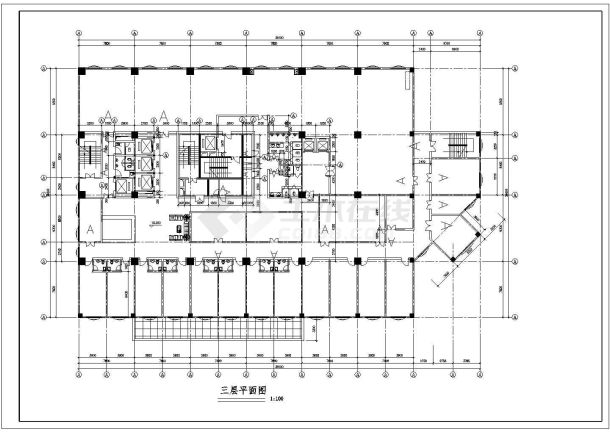 某地大型高层酒店建筑施工图（全套）-图二