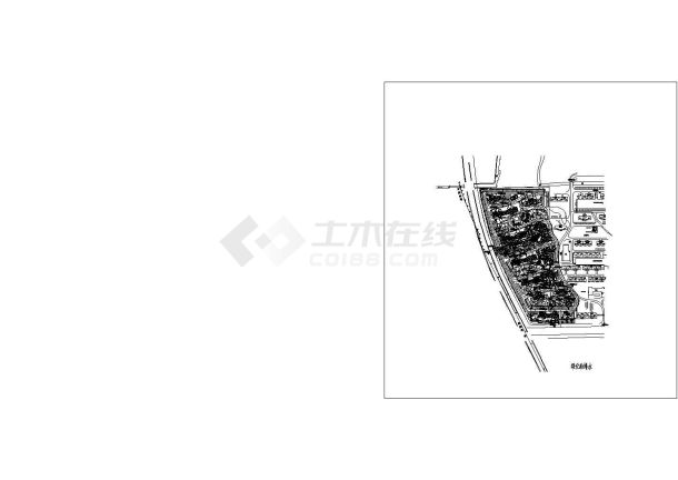 吴中天韵苑小区的景观水电方案图纸-图一