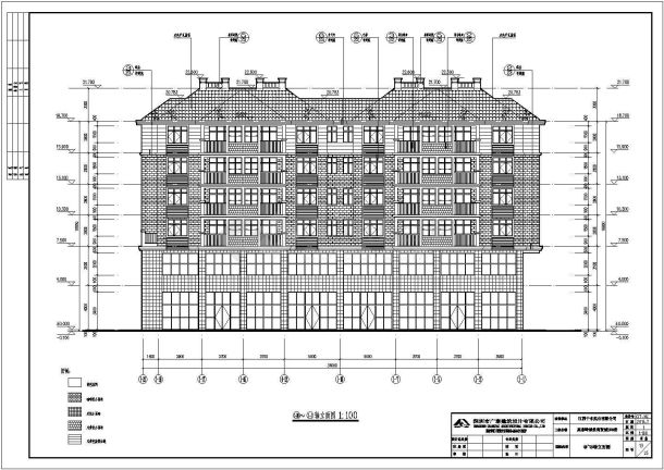 完整的一套安置小区住宅楼建筑施工图（含设计说明）-图二