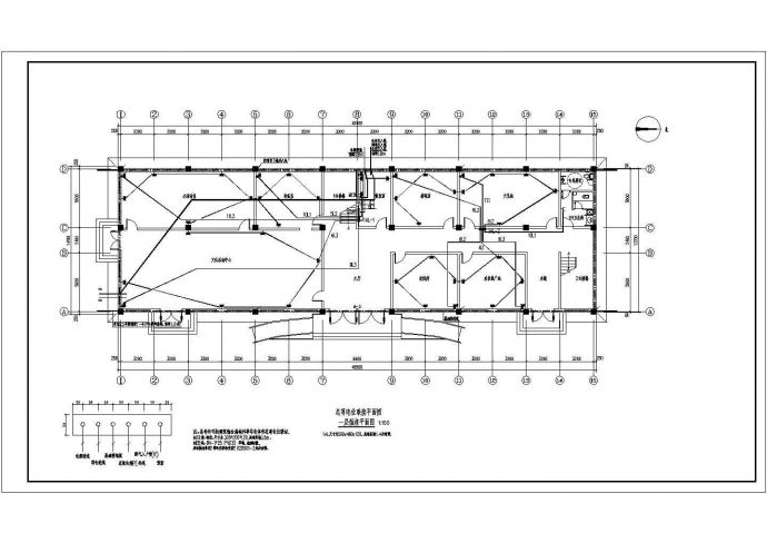 某地三层框架办公楼电气设计施工图纸_图1