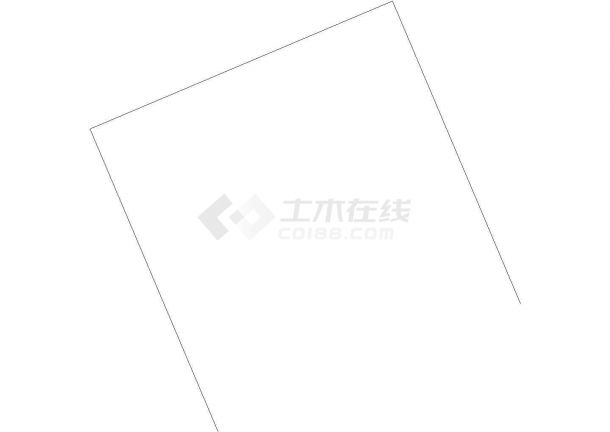 [江苏]高档小区室外管网工程给排水施工设计cad图纸-图一
