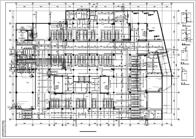 一栋10层商业综合楼给排水设计施工图_图1