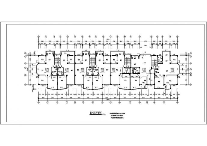 完整的住宅建筑施工图纸（含设计说明）_图1