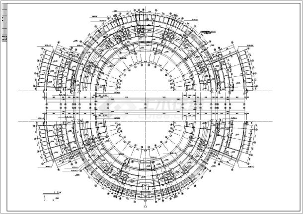 精美详细的宾馆建筑方案图（全套）-图一